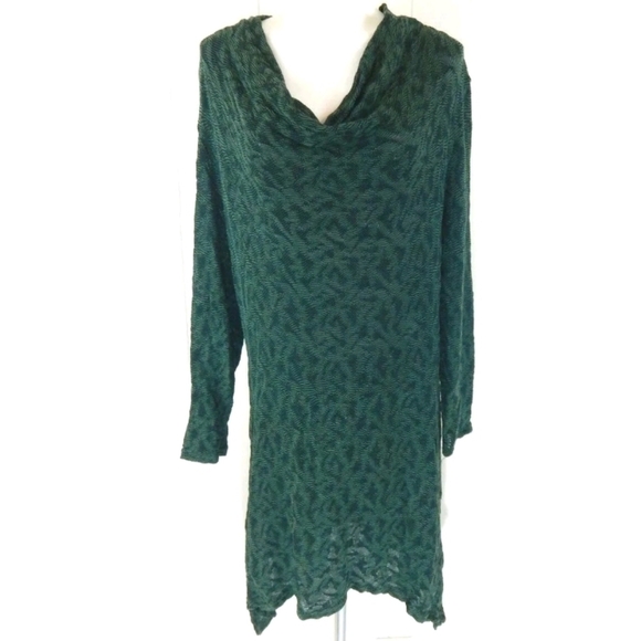 Cut Loose Lagenlook Sheer Knit Dress - Picture 1 of 3